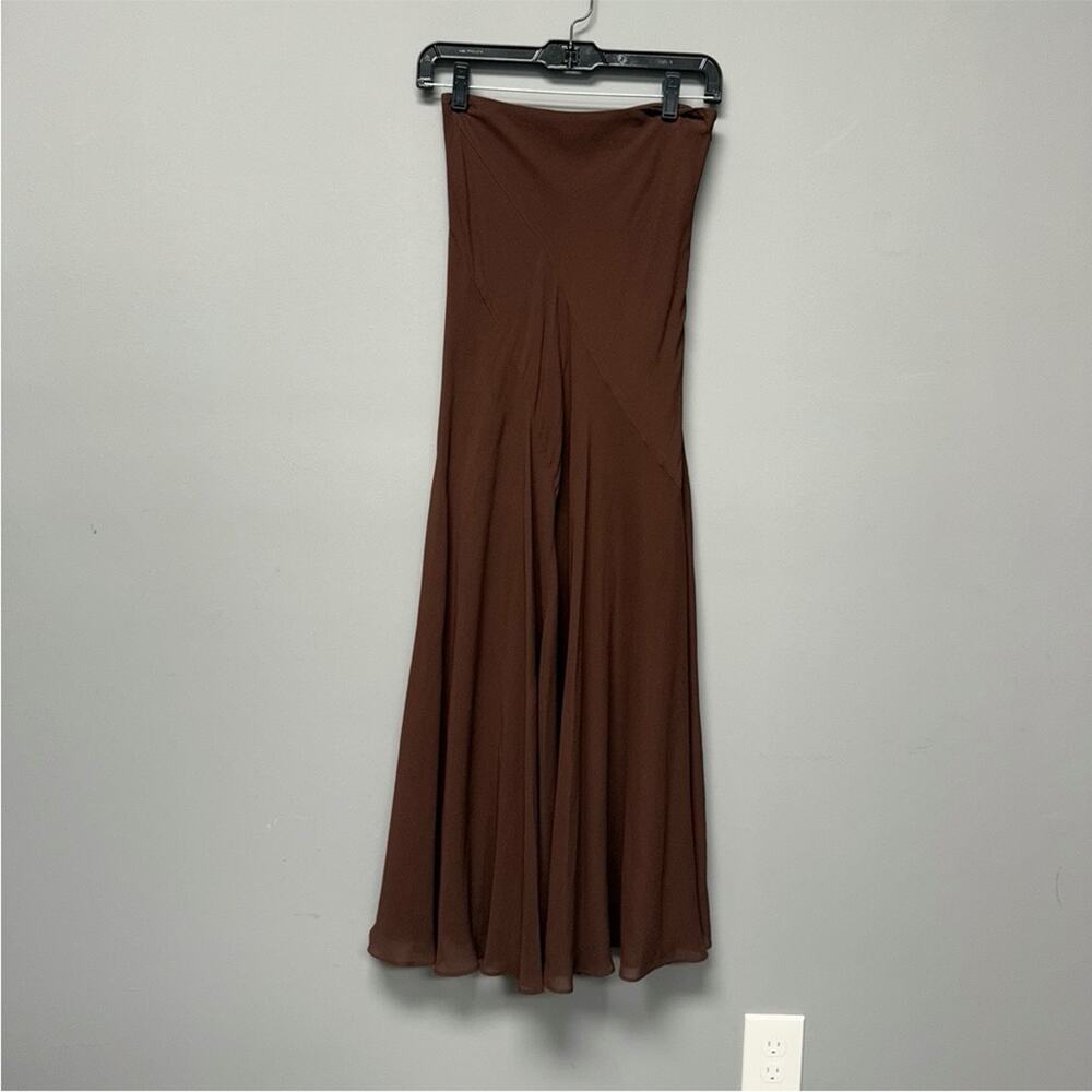 Reformation Skirt Brown - Picture 3 of 7